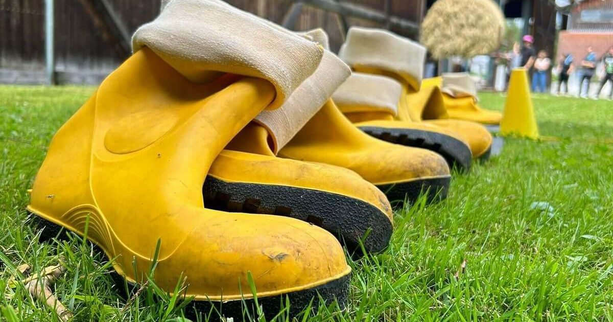 Gummistiefel Weitschnippen 2