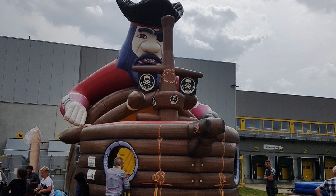 Hüpfburg Pirat
